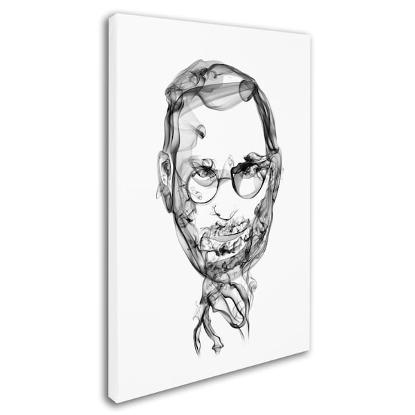 Octavian Mielu 'Steve Jobs' Canvas Art,12x19